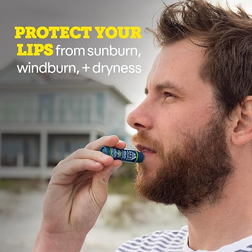 Miniatura 3 de Oars + Alps Protector solar para labios, bálsamo labial SPF 18, protector solar sin brillo para labios, infundido con vitamina E y manteca de