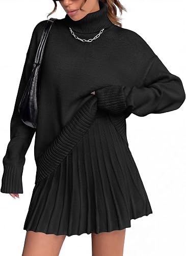 dowerme Women Fall 2 Piece Sweater Skirt Sets 2026