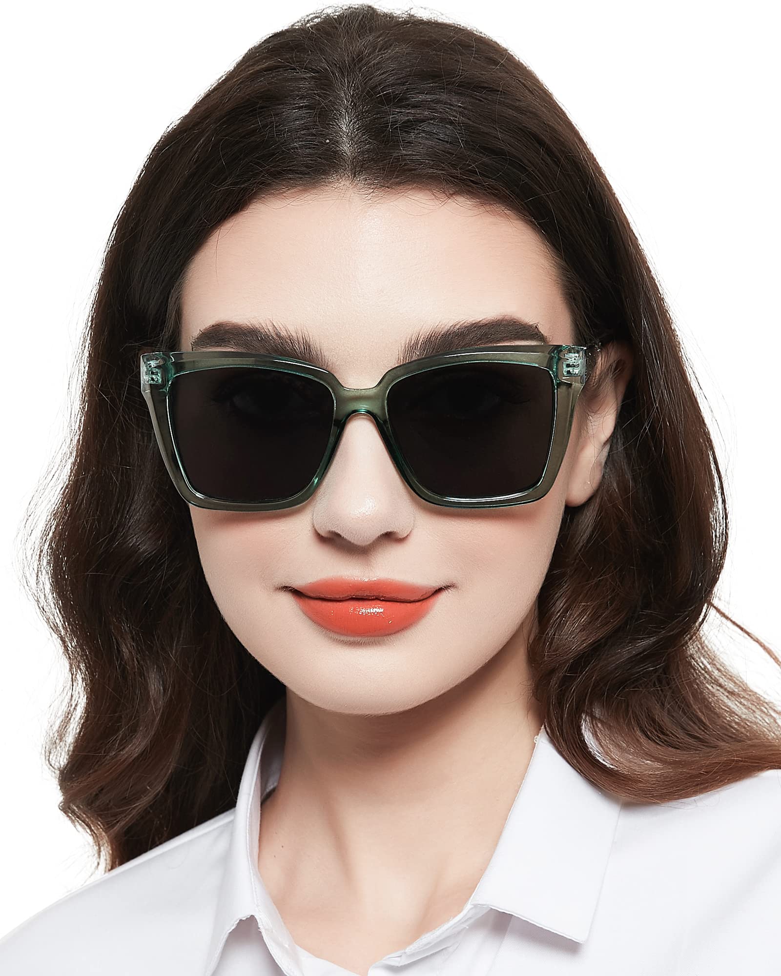 MARE AZZURO Oversized Reader Sunglasses Women Fashion Sun Reading Glasses 1.0 1.25 1.5 1.75 2.0 2.25 2.5 2.75 3.0 3.5 4.0