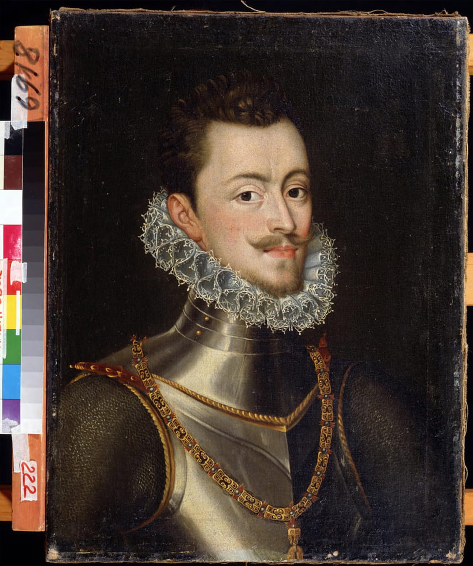 POSTERIIk Vintage Art Print Images Pictures Print Portrait of the Governor of the Netherlands Don Juan of Austria by Sánchez Coello Modern Colour Posters for Office Home Decor 60x90cm