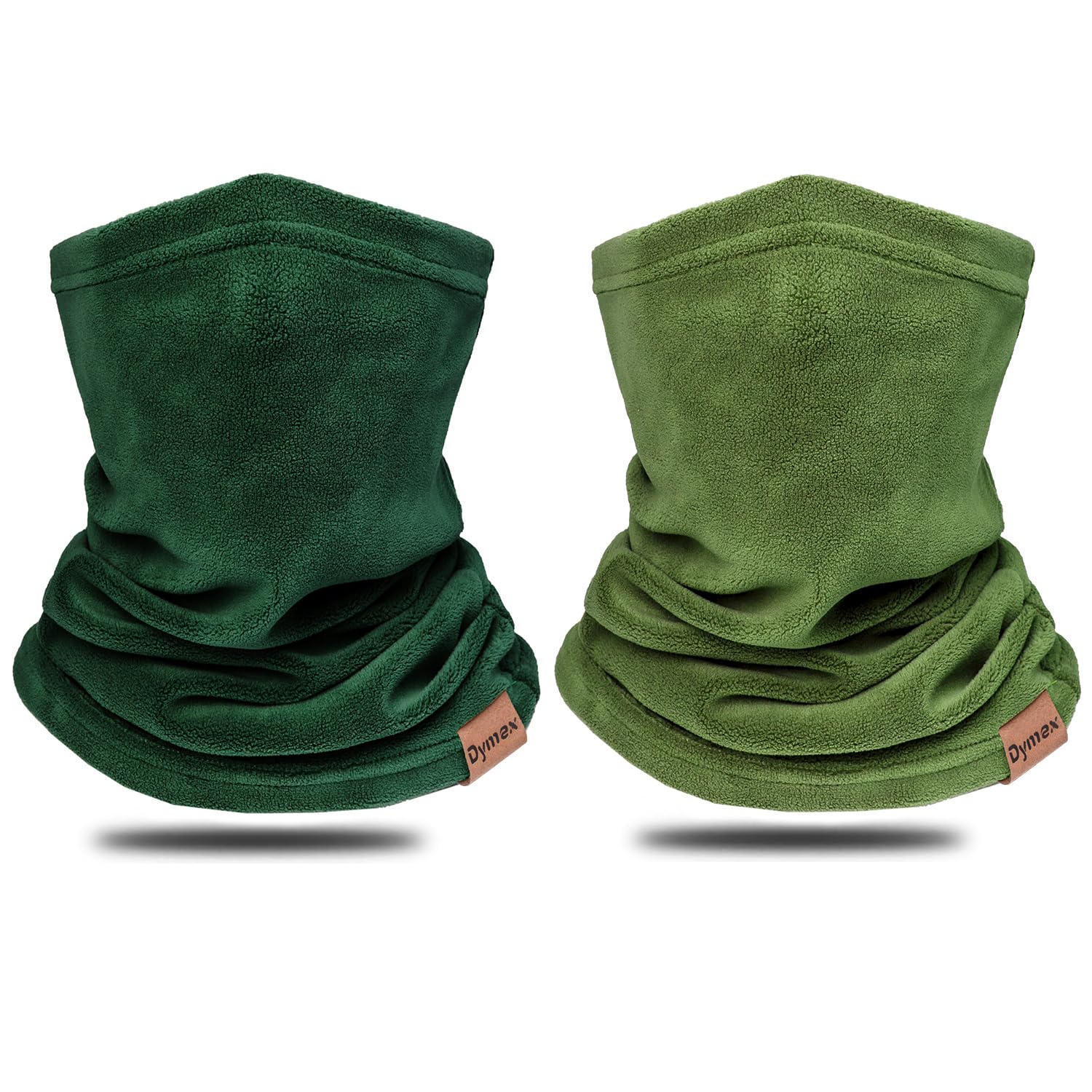 Dymex 2 PCS Kids Neck Warmer Gaiter Winter Fleece Neck Cover Balaclava Windproof Face Cover Mask for Ski Motorcycle
