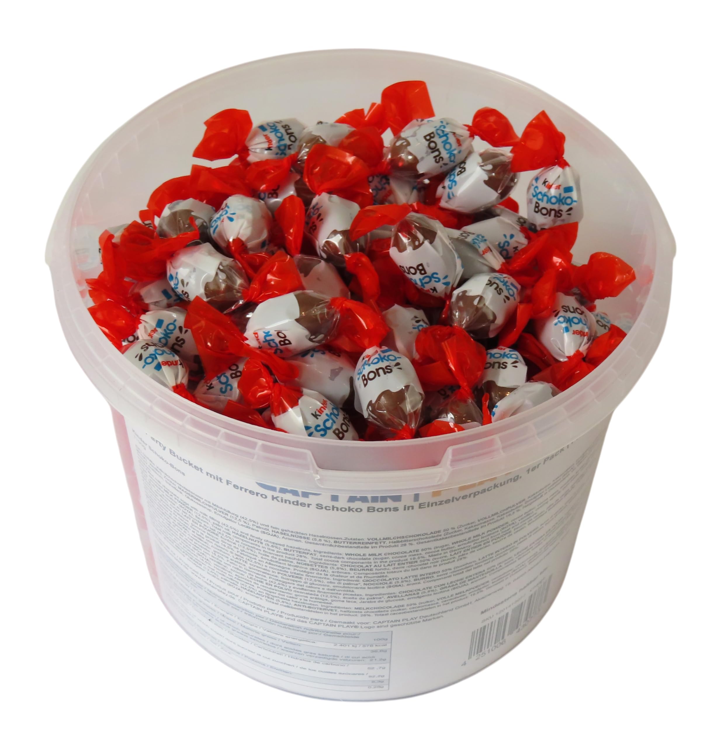 Party Bucket con Kinder Schoko-Bons 1,1kg
