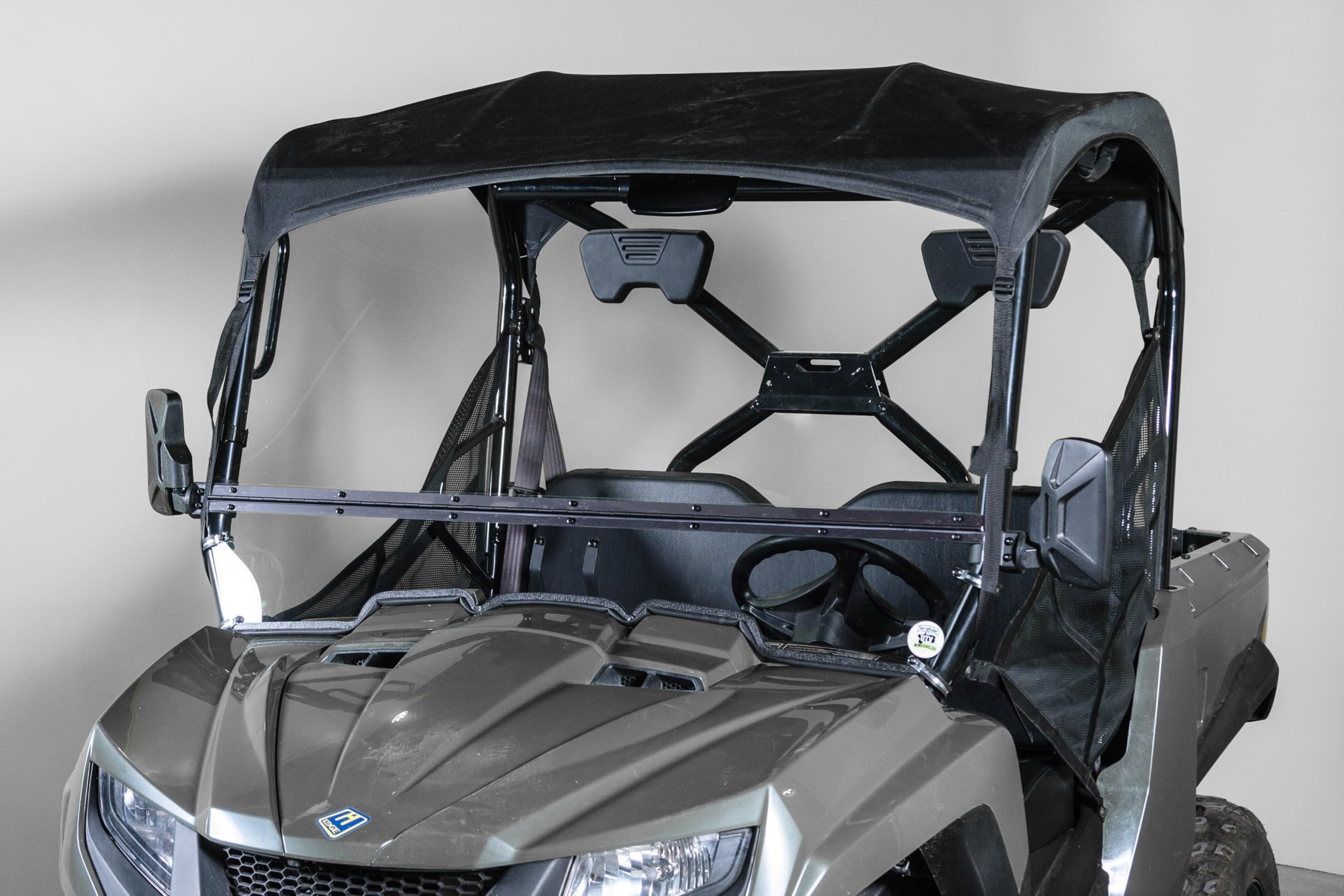 TerraRider Tilting UTV Windshield Compatible with Arctic Cat Prowler 500 (2017+) - Standard 3/16" (Compatible With The Tracker 500)