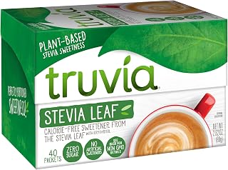 Truvia Original Calorie-Free Sweetener From The Stevia Leaf Packets, 2.82 oz Carton, 40 Count (Pack of 12)