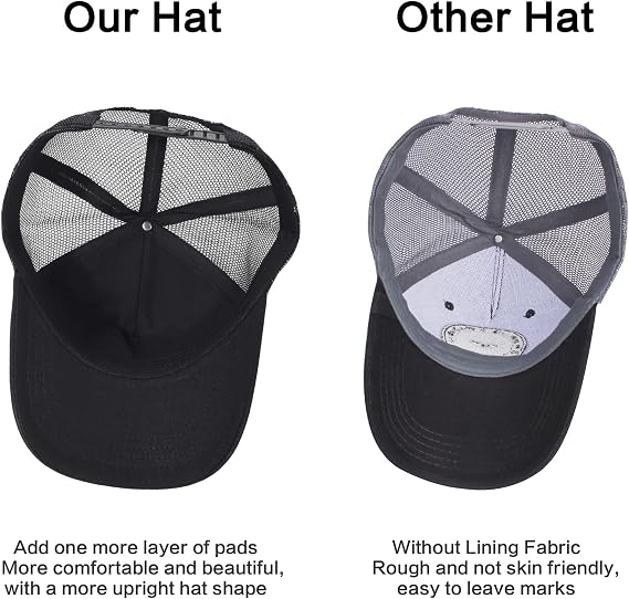 Trucker Hat Men Women Animal Snapback Hats Mesh Adjustable Baseball Cap