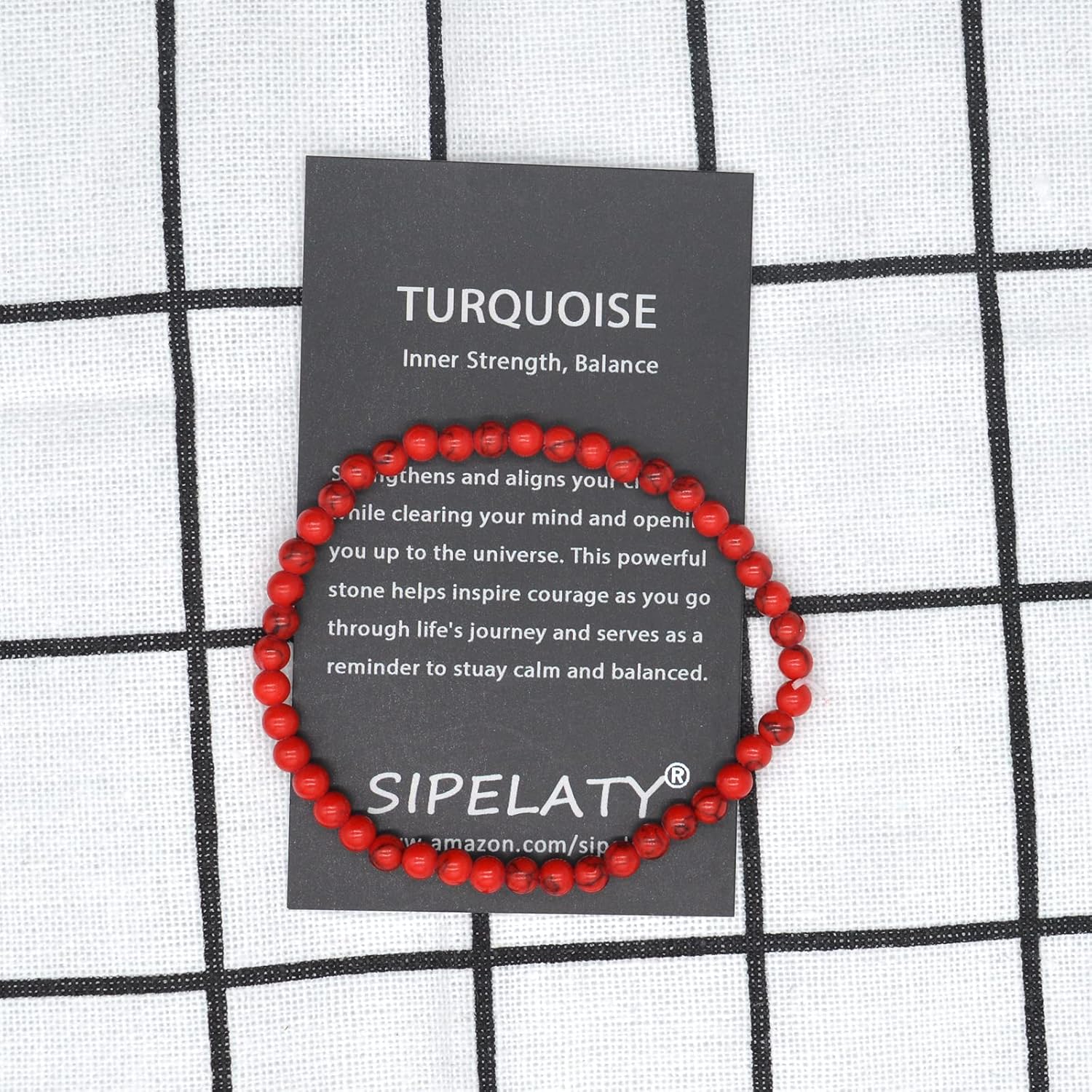 KIKILA 4mm Mini Gemstone Energy Bracelets Crushed Stone Beaded Bracelet Natural Stone Charm Beaded Small Couples Bracelets for Women - Image 4