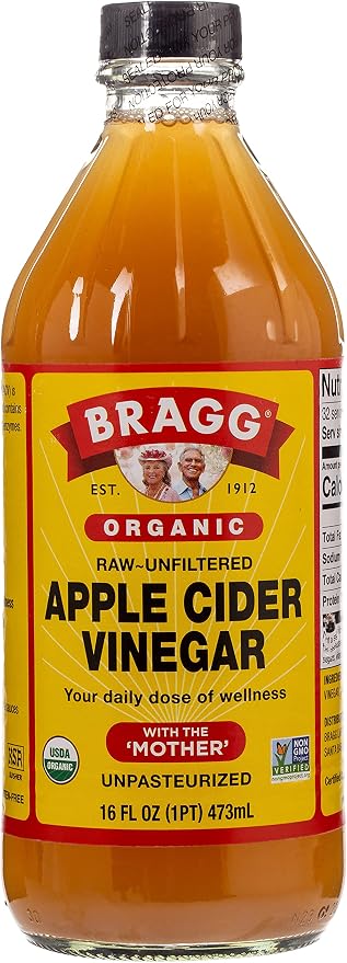 Bragg Organic Raw Unfiltered Apple Cider Vinegar