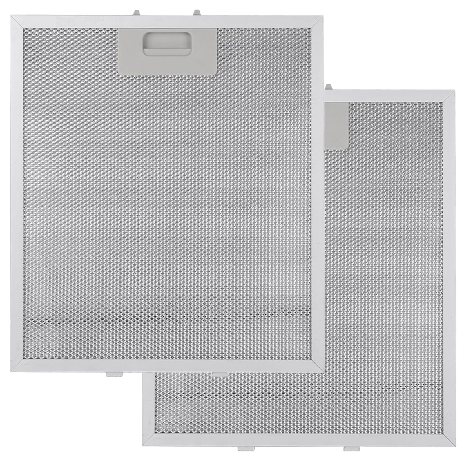 2 pièces Filtre pour Hotte, 320mm x 260mm Graisse en Métal pour Hotte Aspirante Facile à Nettoyer Filtre de Hotte pour Hottes Aspirantes de Nombreuses Grandes Marques
