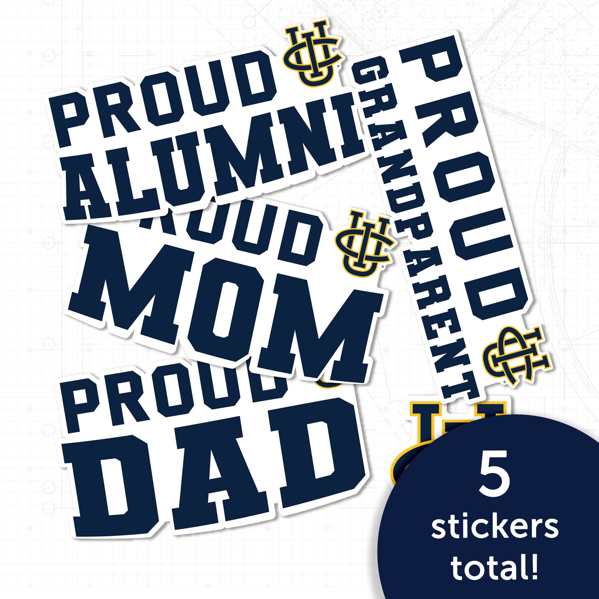 Desert Cactus University Of Hawaii Sticker Decal - Proud Parent Sheet, Vinyl For Laptop, Car, Water Bottle