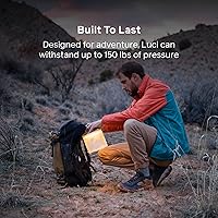 Vista 5 de BioLite Luci Charge - Linterna solar recargable inflable para camping, carga 360