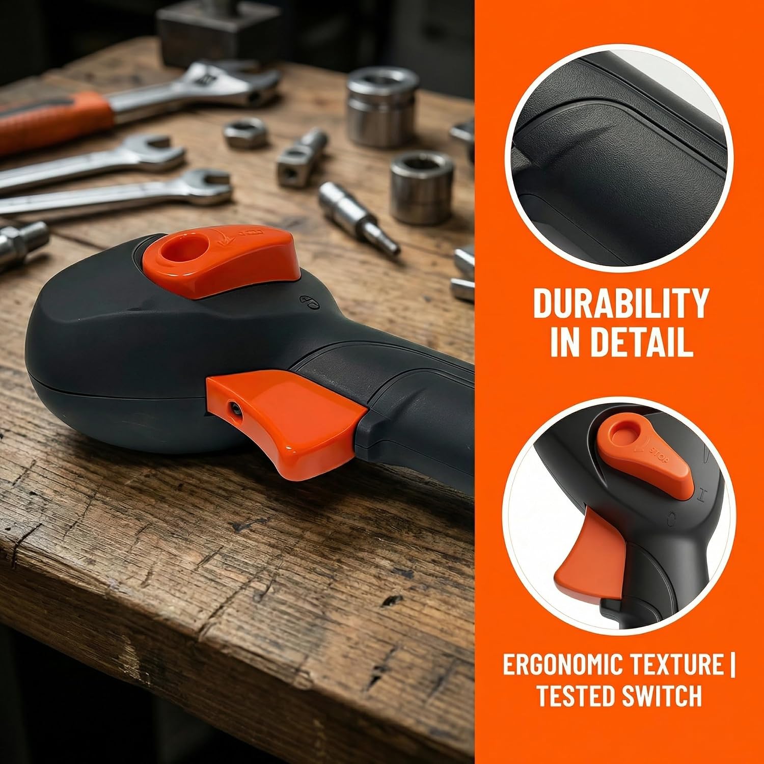 Throttle Control Handle Replacement Compatible with STIHL BR600 BR700 BR800 BR800X Backpack Blower, Replaces 4282 790 0301 4282 790 0303, Blower Trigger Handle Control Assembly Parts