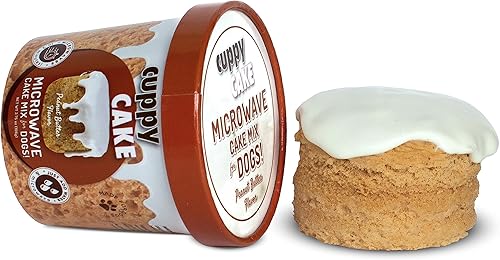 Miniatura 10 de Cuppy Cake - Pastel en microondas en un vaso para perros - Solo agrega agua y pon en el microondas, listo en 2 minutos