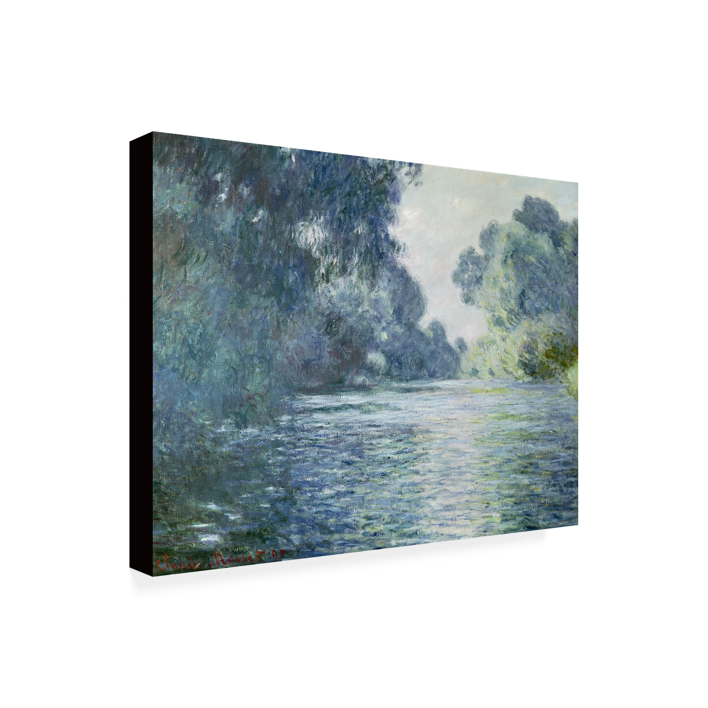Amazon.com: Branch Of The Seine Near Giverny by Claude Monet