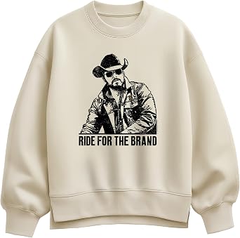 Yellowstone - Ride For The Brand - Womens Oversized Fleece Crew Sweatshirt