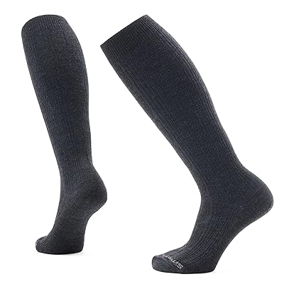 Smartwool Everyday Cable Knee High Socks Knee High Socks Shoes Charcoal