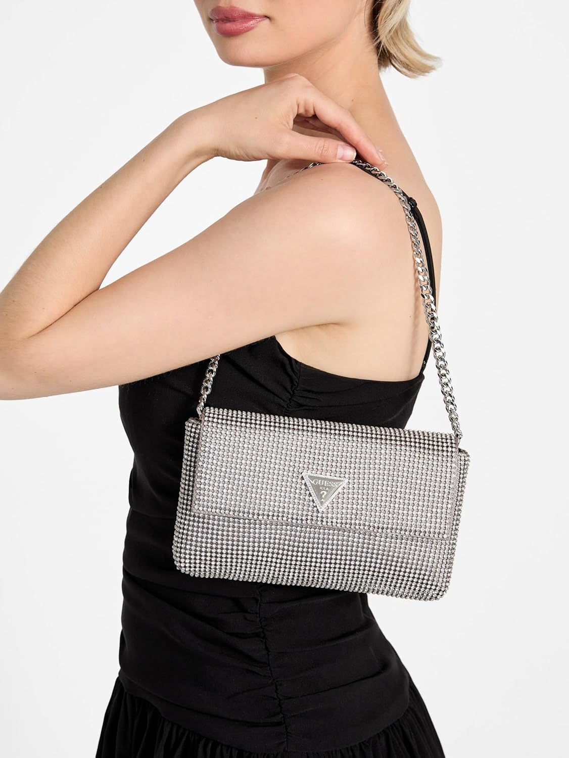GUESS Women's Zalina Flap Clutch