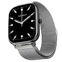 Fire-Boltt Ninja Call Pro Max Ultra Bluetooth Calling Smart Watch, 2.01" HD Display, 120+ Sports Modes, Health Suite, AI Voice Assistance, SpO2 Smartwatch for Men & Women - Silver Link gallery image