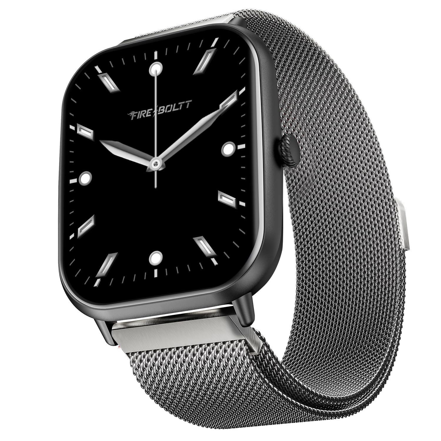 Fire-Boltt Ninja Call Pro Max Smart Watch 2.01 inch Display, Bluetooth Calling, 120+ Sports Modes, Health Suite, Voice Assistance (Silver SS)-picture-12