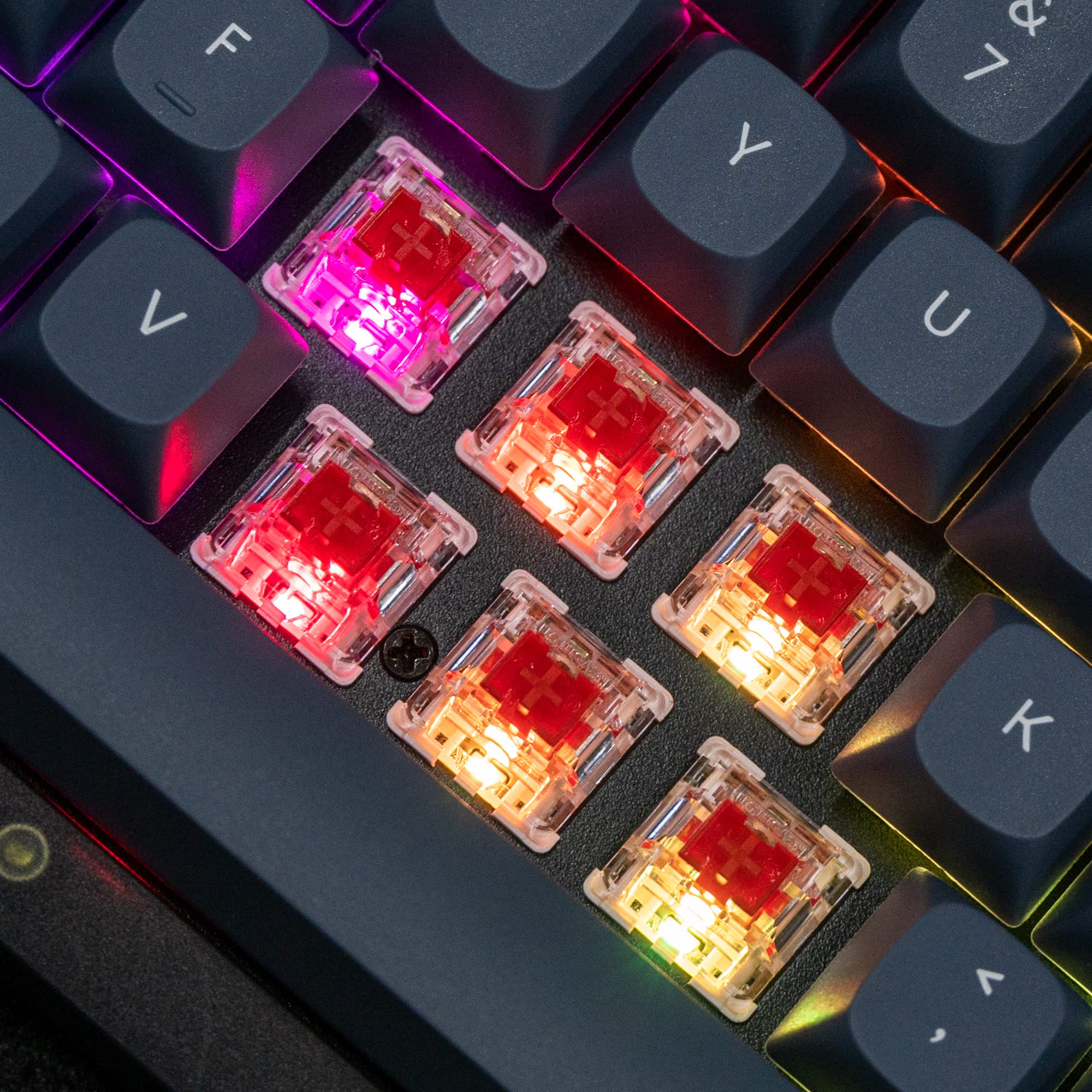 Amazon | Keychron V5 有線カスタムメカニカルキーボードノブ 