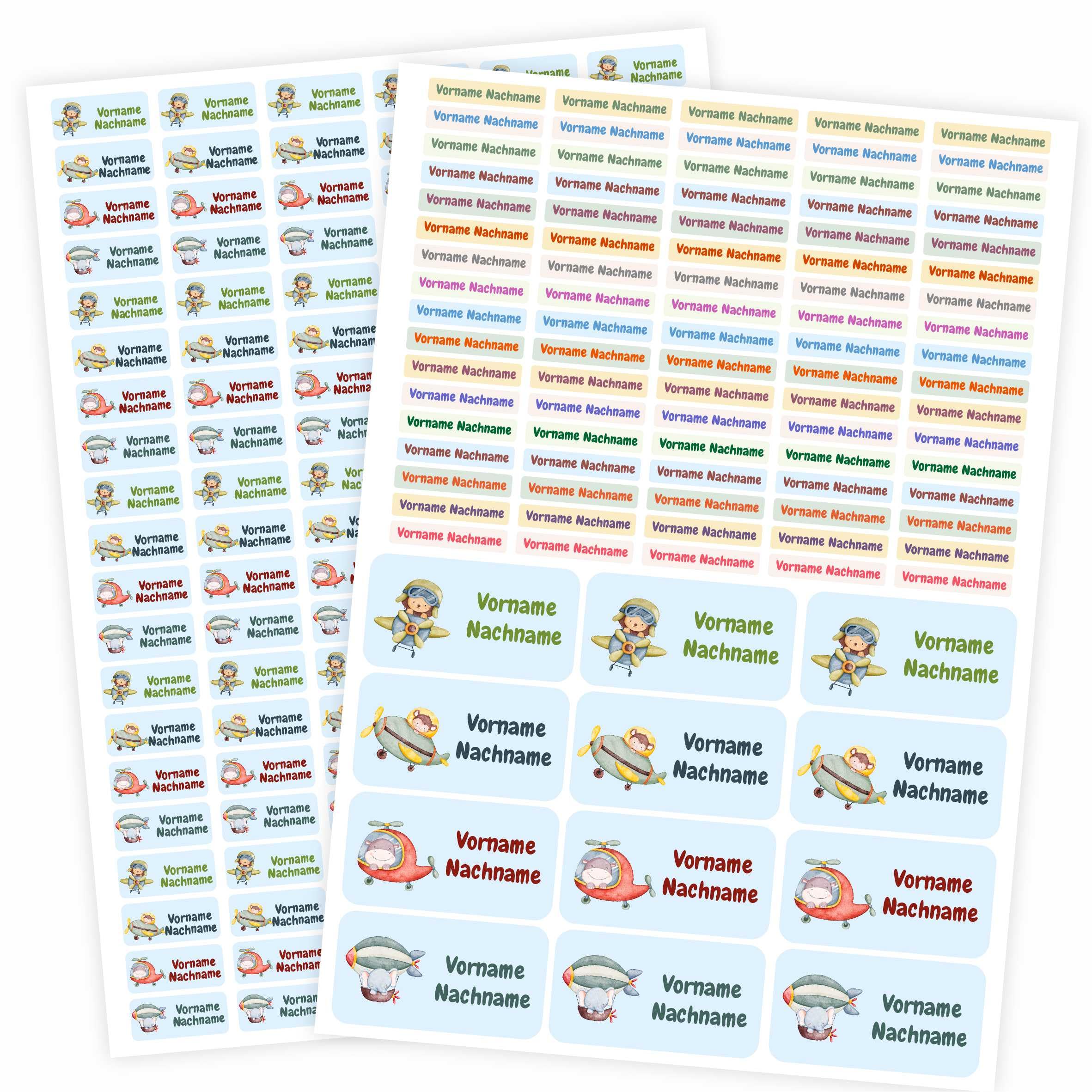 Personalisierte Namenssticker für Stifte - 72 Stiftaufkleber - Sticker Personalisierte Namenssticker für Stifte - 72 Stiftaufkleber - Sticker