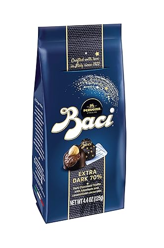 Miniatura 2 de Baci Perugina Extra Dark - Bolsa de trufas de chocolate 70  44 onzas paquete de 4
