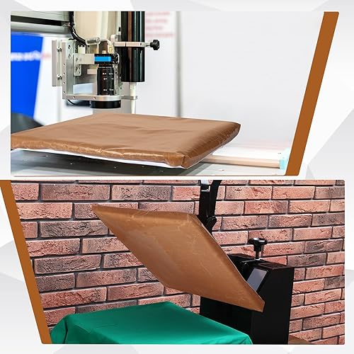 Miniatura 4 de Treela 2 piezas de 12 x 15 pulgadas de prensa de calor de platina, resistente al calor, reutilizables, para máquina de sublimación