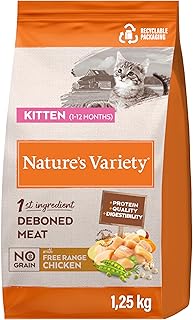 Nature's Variety Grainless Chicken Kitten Food 1.25 kg product image