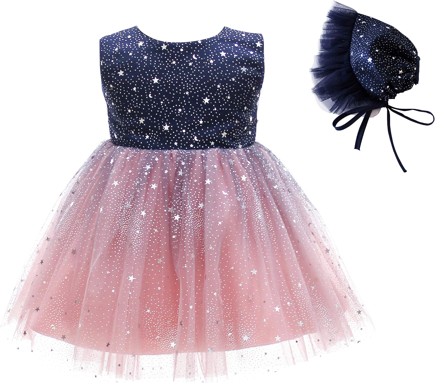 Glamulice Baby Flower Girls Sparkle Tulle Ombre Tutu Dress Baptism Christening Outfit Special Occasion Birthday Dresses