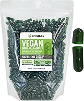 Vista 35 de XPRS Nutra Size 00 Empty Capsules - 500 Count Empty Vegan Capsules - Vegetarian Empty Pills - DIY Vegetable Capsule Filling- Veggie Pill Caps (Peach)