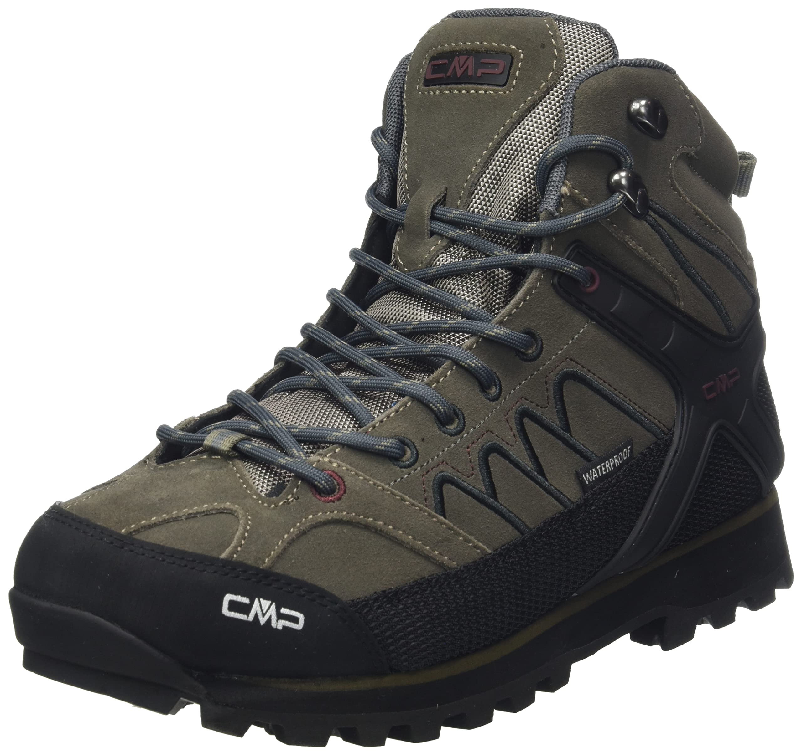 CMP Men's Moon MID Trekking Shoes WP, Peat, 12 UK