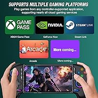 Vista 3 de Wireless Mobile Game Controller for iPhone & Android – Hall Effect Joystick & Triggers, Programmable Back Buttons, Phone Case Support, Compatible