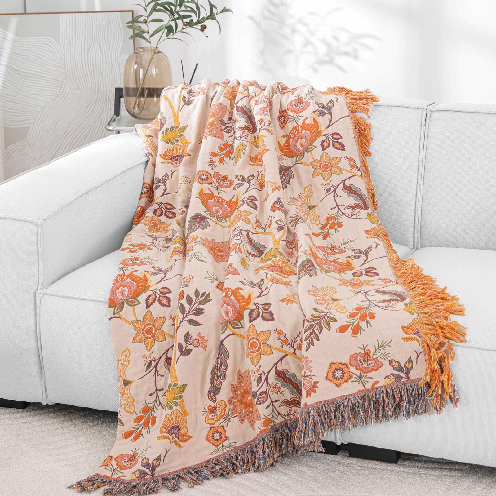 Plaid Coton Canapé 150x200cm