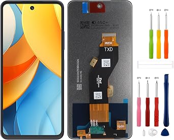 LCD Display Replacement Compatible with ZTE V60 Design/Blade A75 4G/Axon V60 Vita/V60 Smart Touch Screen Digitizer Assembly with Repair Tools-6..06inch