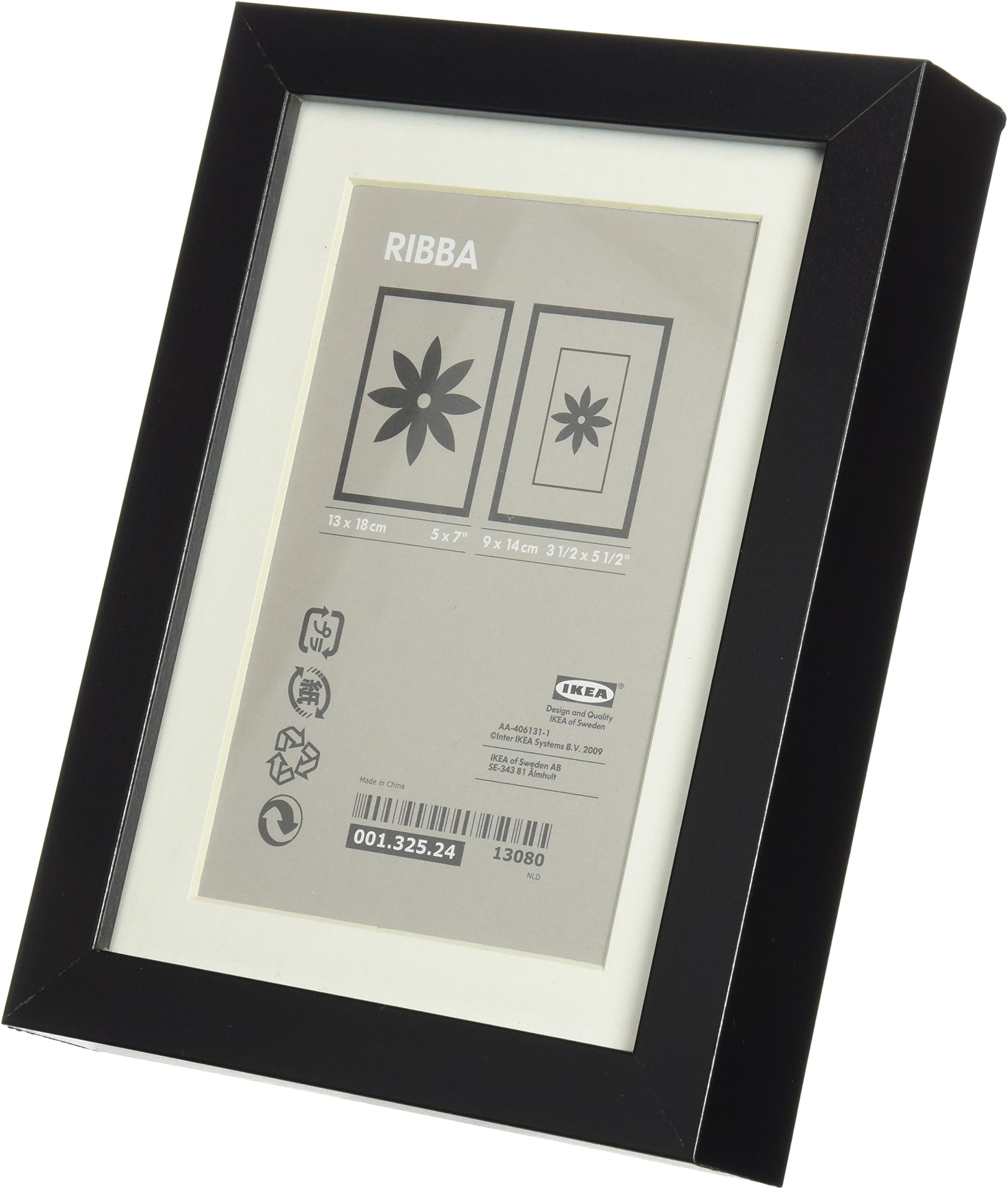 IKEA Ribba 13x18 cm Picture Frame - Black