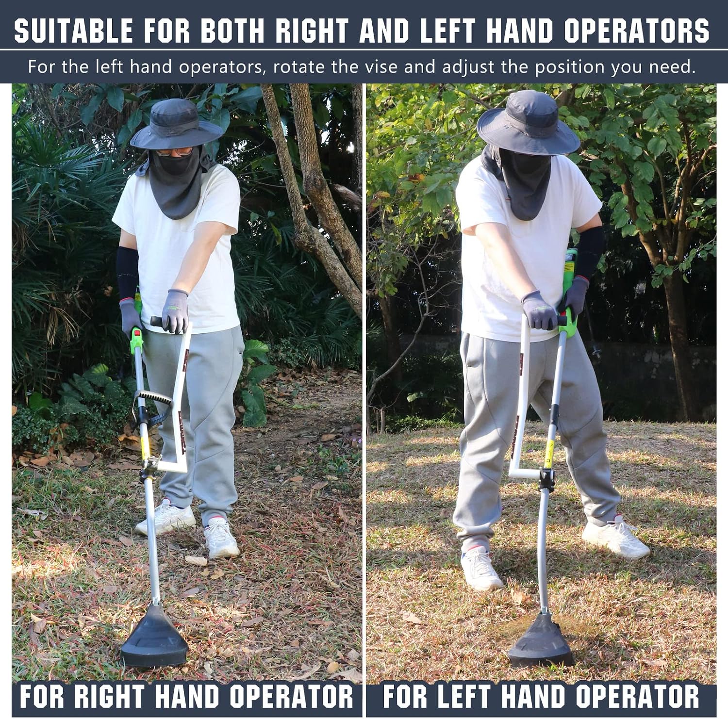 String Trimmer Handle, Ergonomic Trimmer Grip, Lawn Trimmer Handle Grip, Weed Eater Grip, Weedeater Grip, Trimmer Handle for Weed Eater, Perfect for Lawn Care and Landscaping.