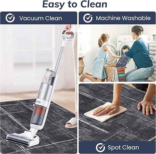 Miniatura 6 de Tapete para silla de oficina para suelo de madera dura y azulejos, 36" x 48" tapete resistente para silla de escritorio para suelos duros, alfombra