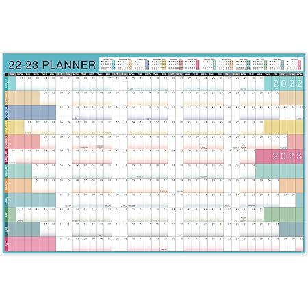 Rowan Calendar 2023 Amazon Brand - Eono Wall Planner 2022-2023, August 2022 To July 2023, 2022- 2023 Planner, Wall Calendar 2022-2023, Planner Family Calendar, Morandi's  Color, A1 Size 850 X 580 Mm : Amazon.co.uk: Stationery & Office Supplies