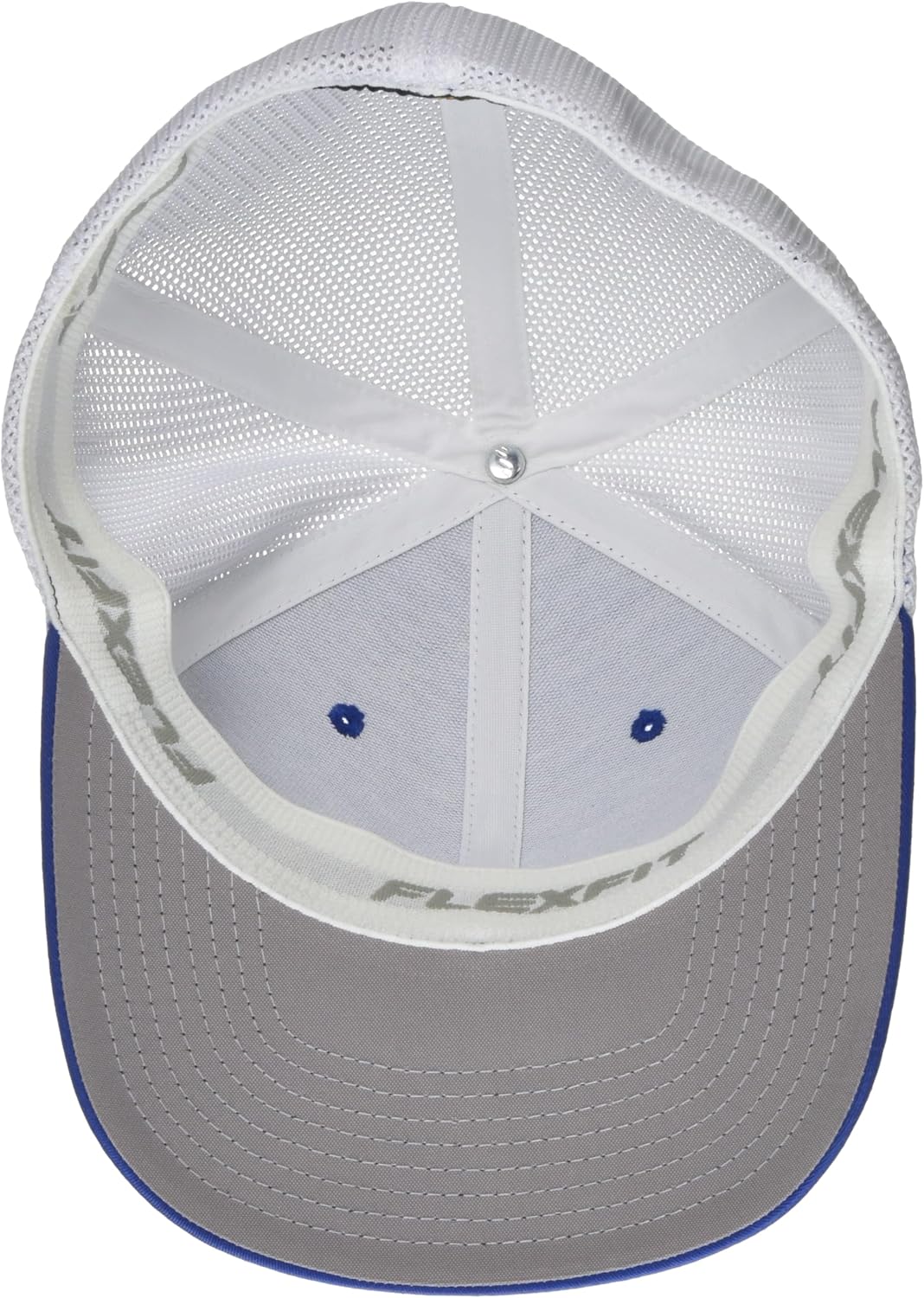 Flexfit Unisex Mesh Fitted 2-Tone Trucker Hat, Charcoal/Yellow, One Size - Image 4