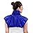 Microwavable Heating Pad for Neck, Shoulders, and Back by Joy & Grace | 5 Lb Weighted Neck & Shoulder Wrap | Moist Heat Therapy Pack for Relaxation and Comfort | Soft Micro-Mink Cover | Scented Blue