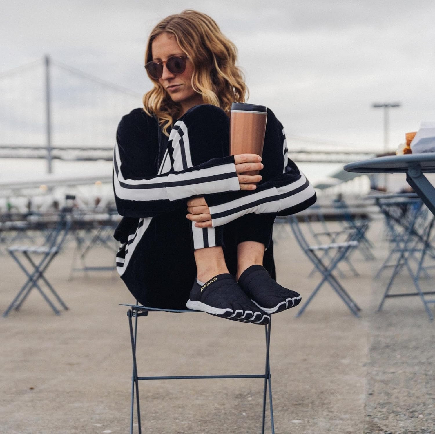 Peluva Zen Active Recovery Slip-On | Women's 5-Toe Supportive Shoes for Balance & Mobility - Image 2