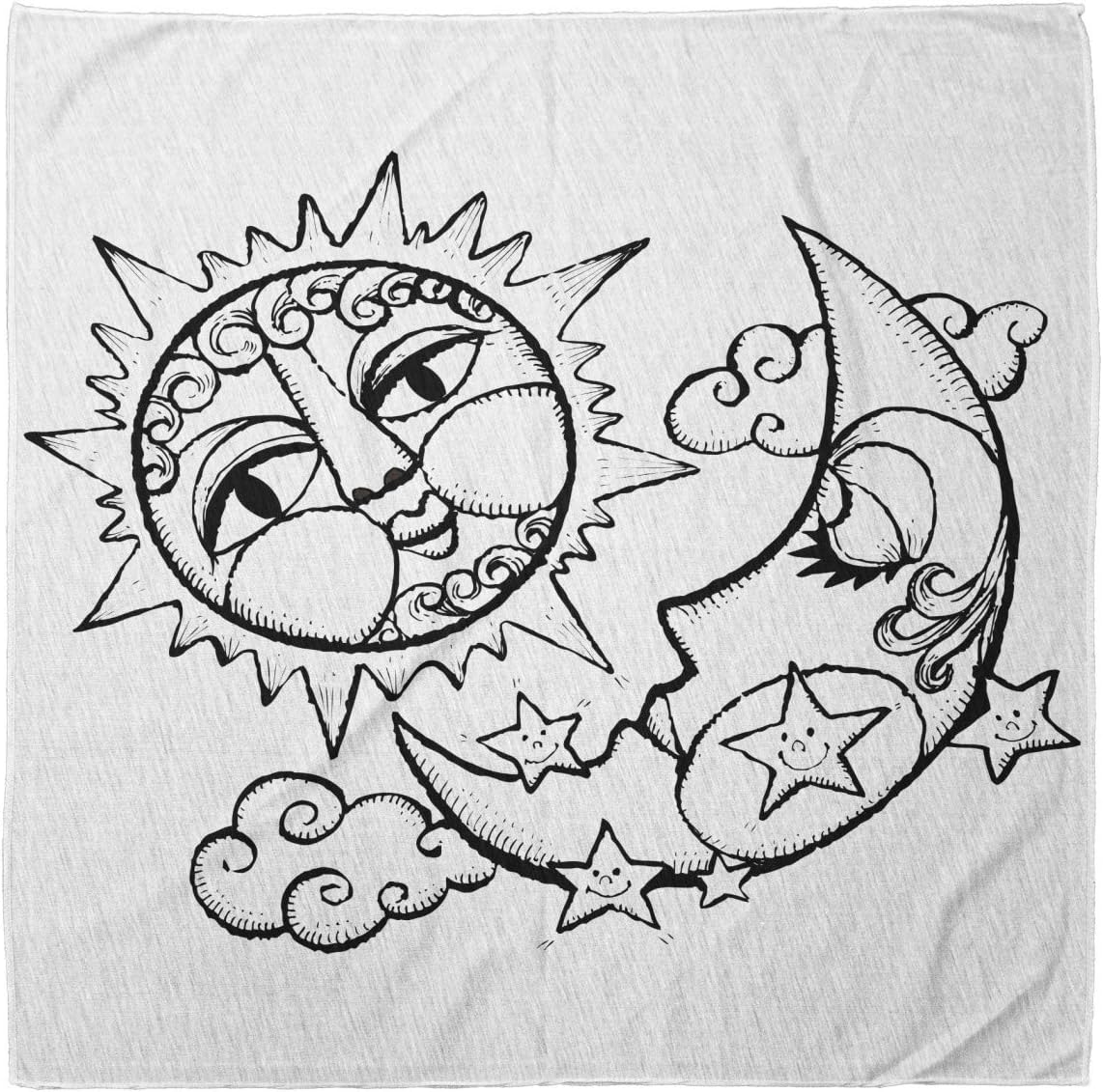 Lunarable Multicolor Unisex Bandana