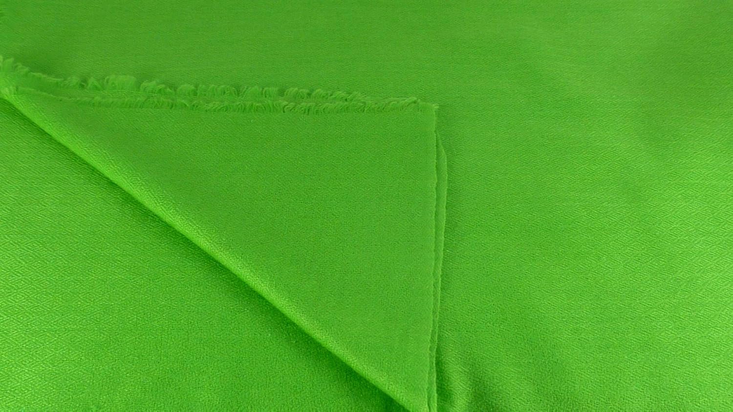Pashmina & Silk Fine Cashmere Scarf Karakoram Birds-Eye Weave Jade