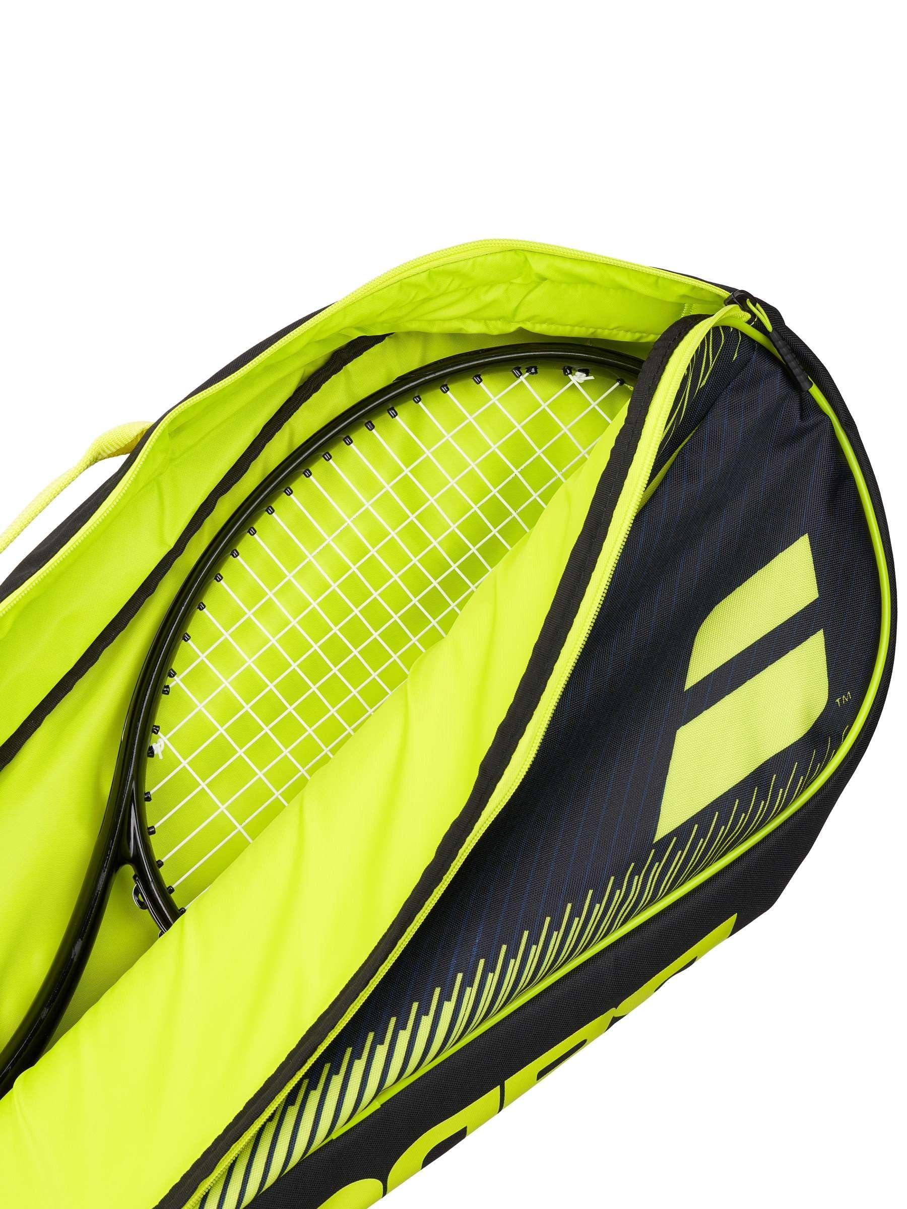 Amazon.co.jp: Babolat 3ラケットテニスバッグ RH3 (イエロー/ブラック