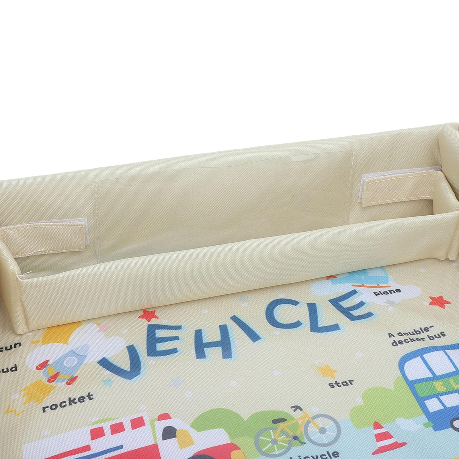 Bandeja de viaje para niños, organizador de escritorio plegable para niños, patrón de dibujos animados, imprescindible para viajes por carretera, para coche y avión, ideal para asiento de