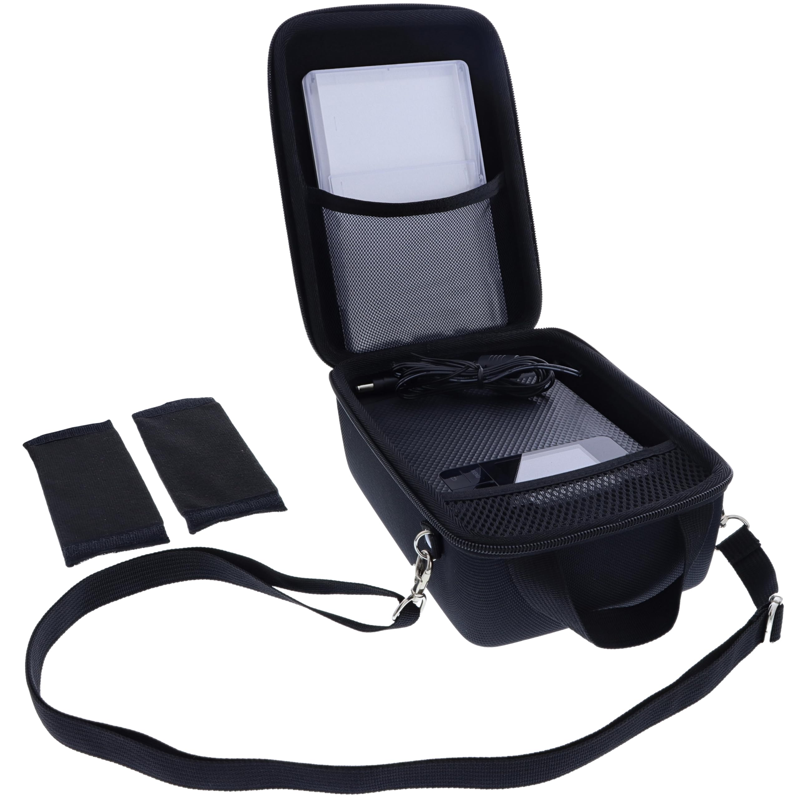 Tasche kompatibel mit Canon Selphy CP1500 Wireless Mobiler Instant Fotodrucker Hülle Schutzhülle schwarz