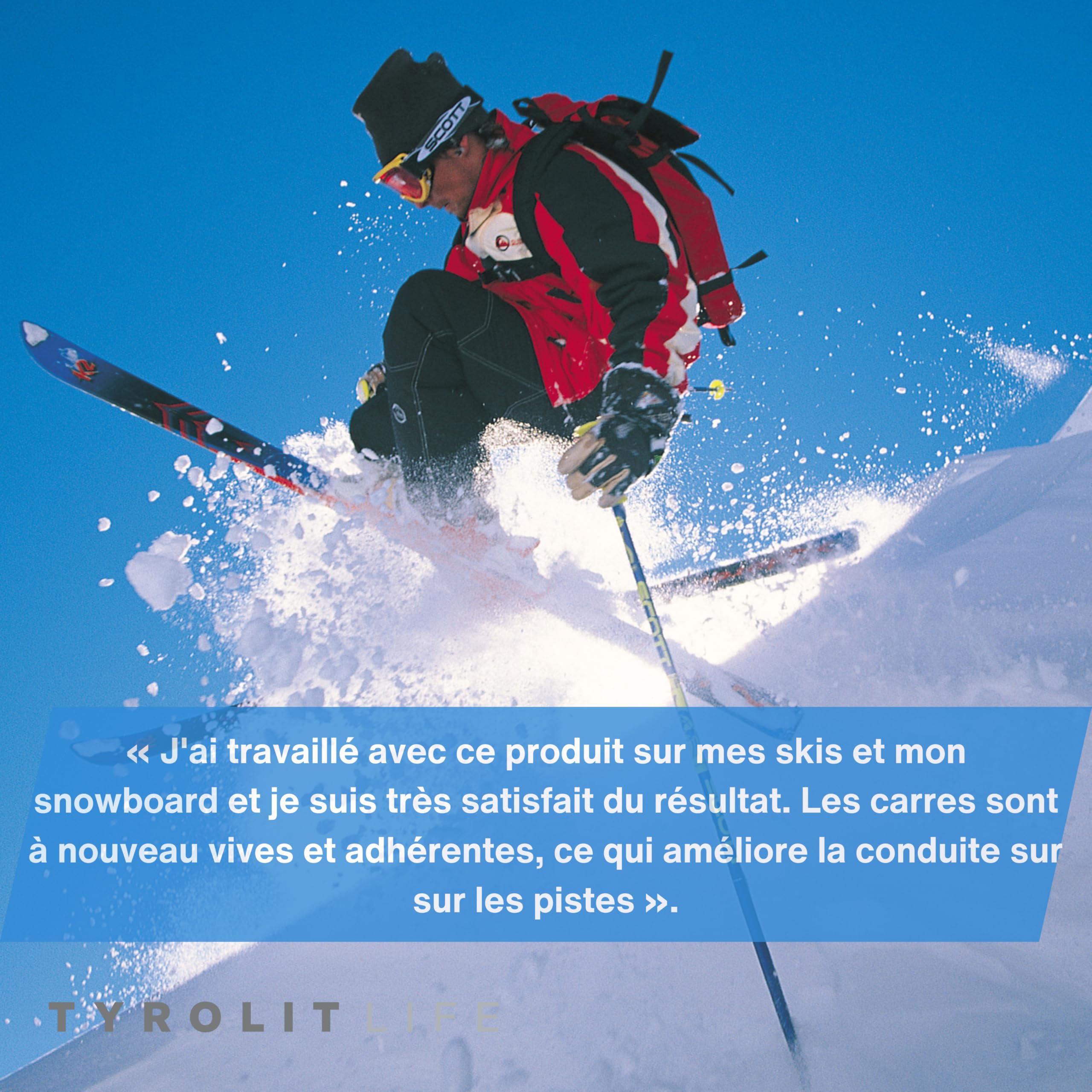 Tyrolit Life Lime à Bords Ski et Snowboard Lot de 3 Céramique Affûtage