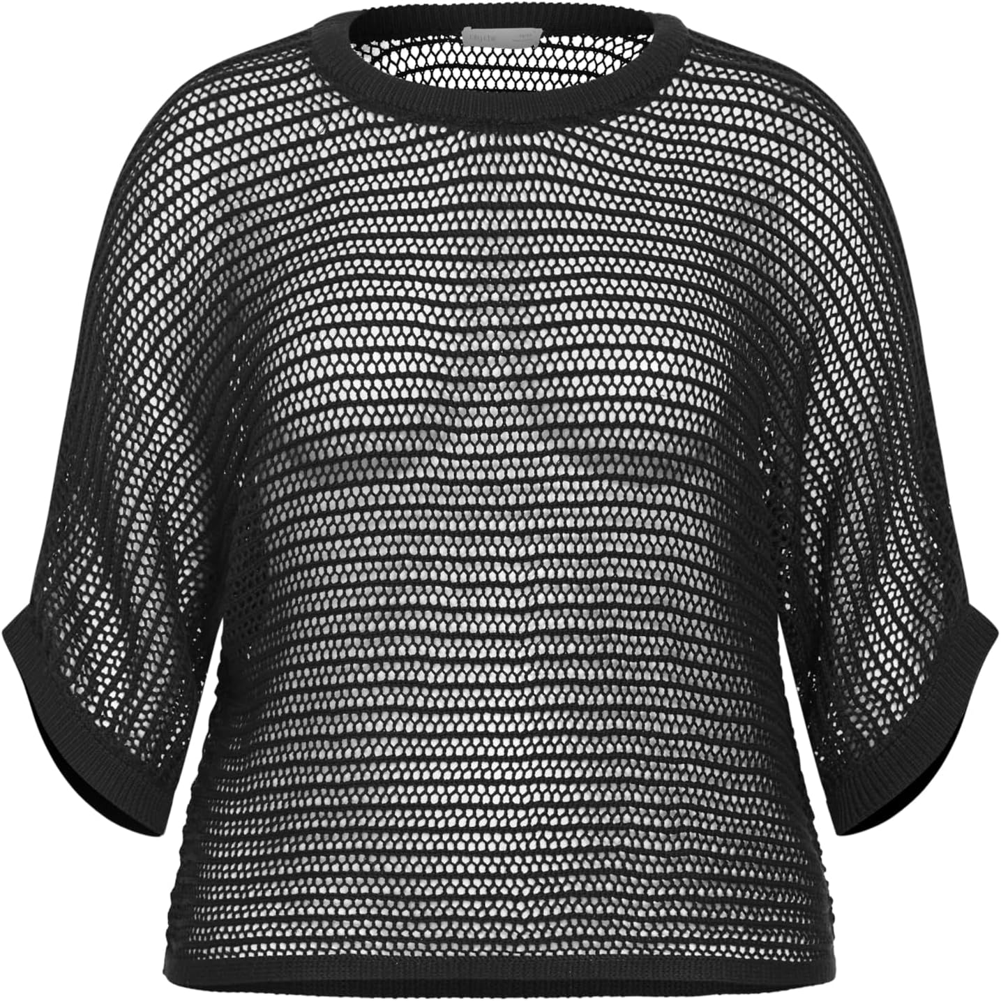 City Chic Plus Size Top - Crochet Knit Resort