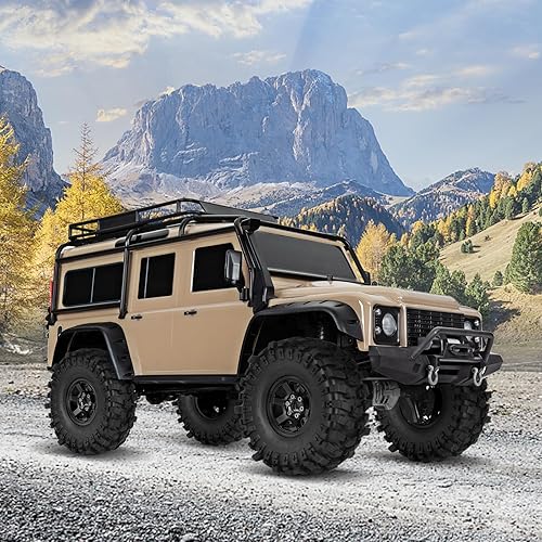 Miniatura 2 de OGRC - Neumáticos suaves de 1.9 pulgadas, aleación de aluminio hexagonal de 1.9 pulgadas, llantas Beadlock para Trx4 Trx6 Axial SCX10 SCX10 Pro