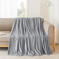 Vista 64 de NICETOWN Manta de Vellón Rosa para Sofá, Decoración Navideña Suave y Mullida de Felpa Manta de Regazo de Franela de Lujo para Niños, Súper Acogedora