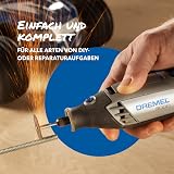 Dremel 3000 Utensile Multifunzione Rotativo, 1 Complemento, 25 Accessori per Intagliare, Incidere, Fresare, Tagliare, Levigare, Smerigliare, Lucidare e Pulire, 130 W, 230 V, Nero/Grigio - 5
